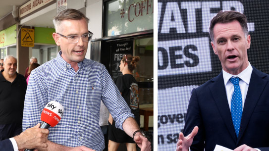 Dominic Perrottet and Chris Minns