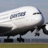 A Qantas Airbus A380 – the airline was first to fly this route with the superjumbo.