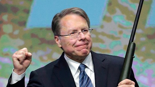Wayne LaPierre, executive vice-president of the National Rifle Association.