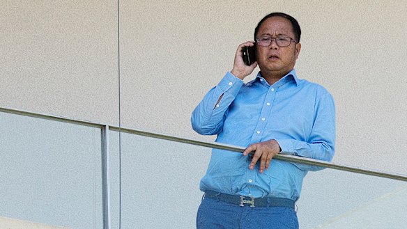 Chinese political donor Huang Xiangmo in Sydney last year.