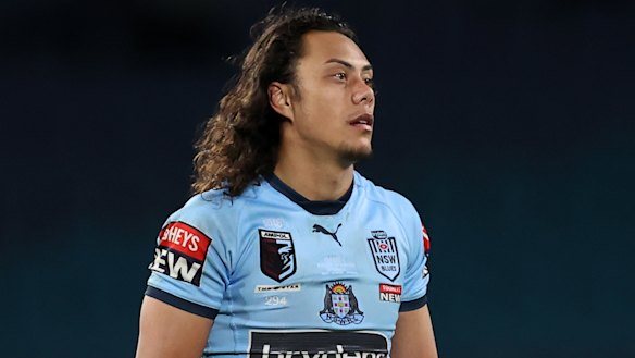 NSW five-eighth Jarome Luai.
