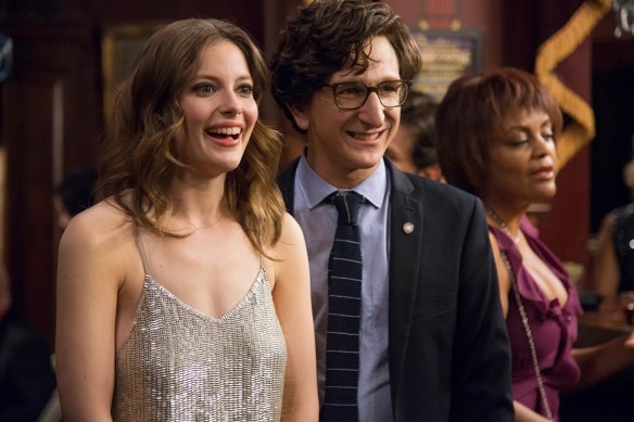 Gillian Jacobs and Paul Rust in the Netflix series, Love.