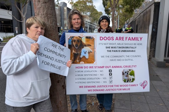 Lynda Britten, Kate Wiggins and Jacquie Mullens joined the fight.