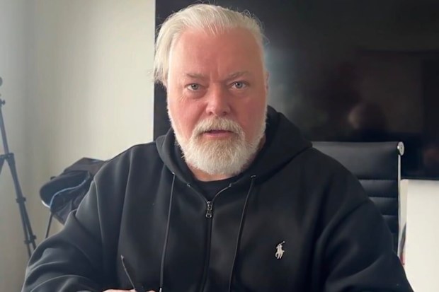 Kyle Sandilands has insisted he did not storm out of his own radio show