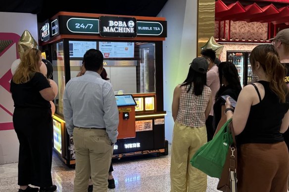 Australia’s first boba (bubble) tea machine, Boba Machine.