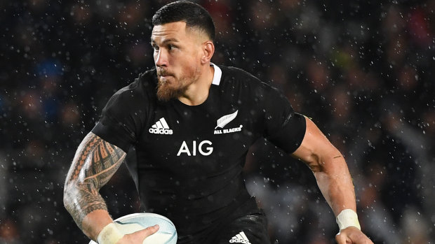 Not done yet: Sonny Bill Williams has been preoccupied at the World Cup.