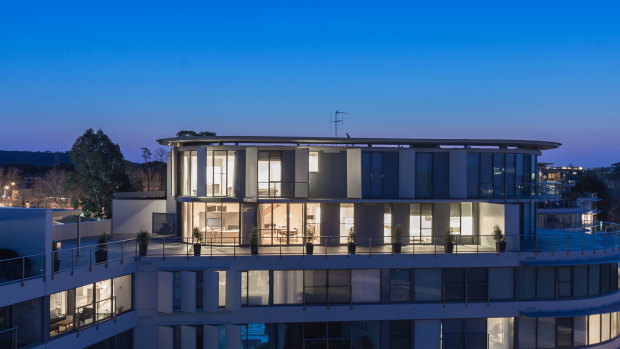 Malcolm Turnbull's Kingston Foreshore penthouse is up for sale.