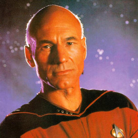 Patrick Stewart in Star Trek, 1998