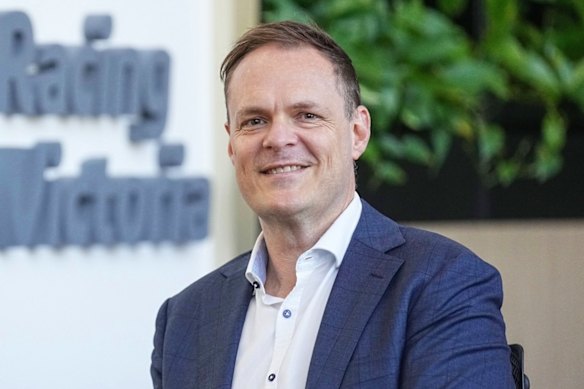 Racing Victoria chief executive Aaron Morrison.