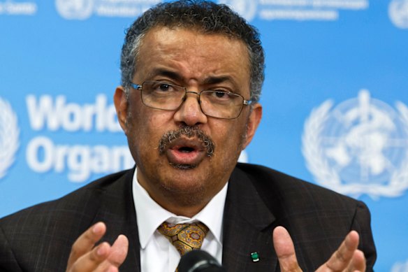 Tedros Adhanom Ghebreyesus, Direktur Jenderal Organisasi Kesehatan Dunia (WHO).