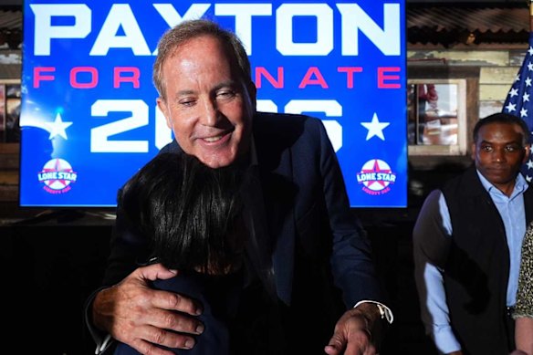 Ken Paxton’s win was welcomed by Donald Trump, who said Paxton would “become a fantastic, common-sense senator”.