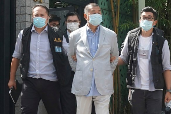 Jimmy Lai, founder of the now-shuttered Apple Daily newspaper, was first arrested in August 2020 and convicted last year.