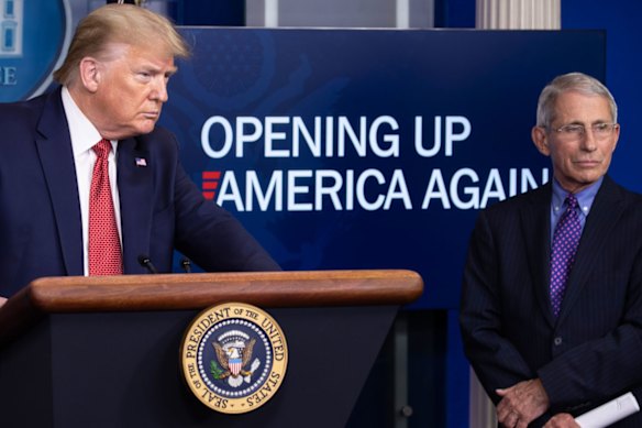 As COVID deaths and cases mounted, Fauci said Trump repeatedly berated him for not being more “positive” about the situation.