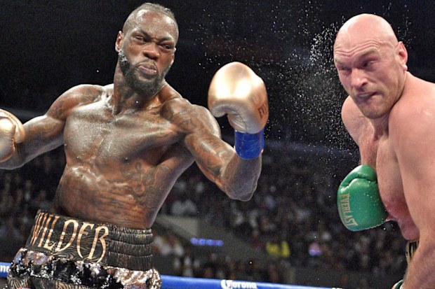 Tyson Fury and Deontay Wilder