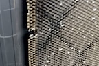 Screen door damaged with a pressure washer