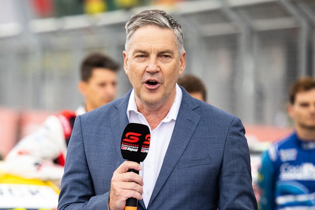 Veteran Supercars commentator Neil Crompton.