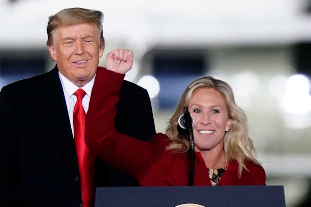 Marjorie Taylor Greene was one of Donald Trump's most ardent supporters in Congress.