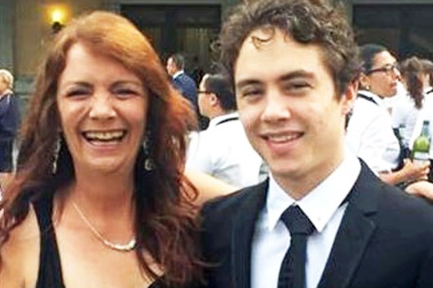 Kath Madgwick, pictured with her son Jarrad.
