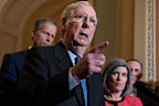 Mitch McConnell has not been seen for weeks.