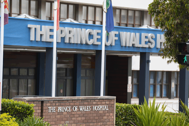 A woman has died with COVID-19 at the Prince of Wales Hospital in Randwick.