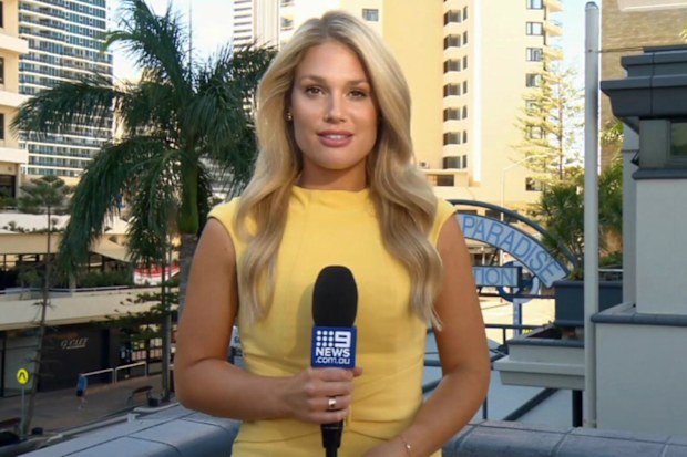 9News reporter Maggie Raworth.