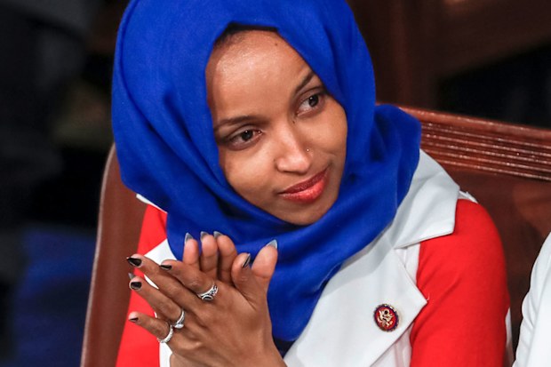 Demokrat Temsilci Ilhan Omar.