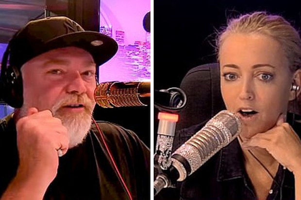 Kyle Sandilands and Jackie O Henderson