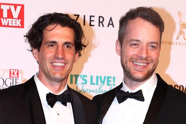 Hamish Blake and Andy Lee