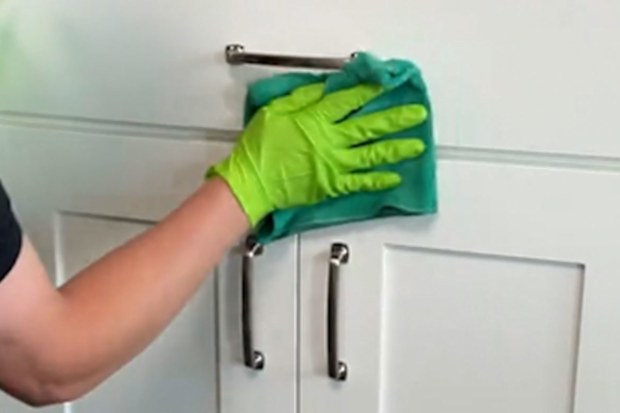 Cleaning expert Brandon Pleshek on how to clean surfaces properly, using three cloths