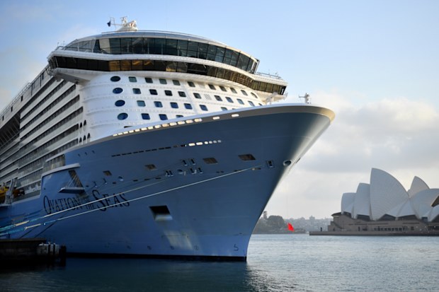 Royal Caribbean International’s cruise ship Ovation of the Seas.