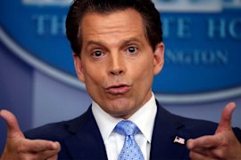 Anthony Scaramucci lasted 11 days in the White House before being sacked.