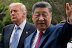 Donald Trump and Xi Jinping.