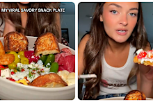 Viral savoury snack plate