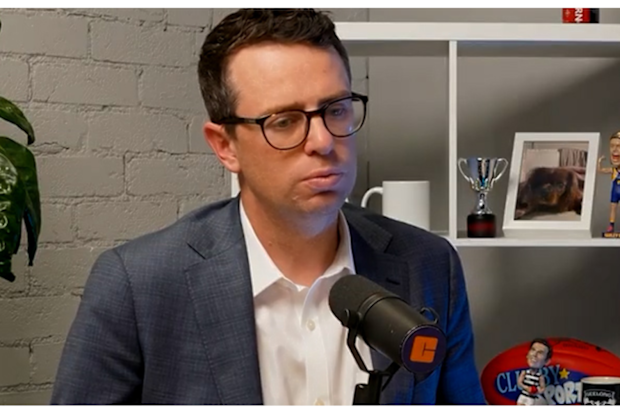 AFL journalist Mitch Cleary returns to airwaves after admitting to kissing another woman behind fiancee’s back