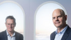 Michael Traill, co-founder of For Purpose Investment Partners, and Qantas Super’s Andrew Spence.
