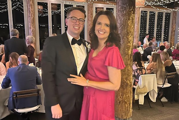 AFL journalist Mitch Cleary returns to airwaves after admitting to kissing another woman behind fiancee Kate Watts back