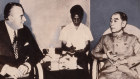 Gough Whitlam in his meeting with Chinese Premier Zhou Enlai in Beijing.