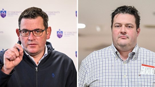 Daniel Andrews has poured cold water on Will Fowles’ hopes of returning to Labor.