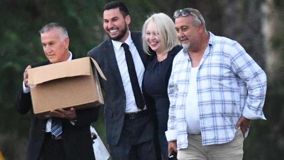 Salim Mehajer walking free from jail earlier this month.