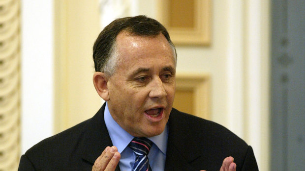 John Mickel, pictured in State Parliament in 2006.