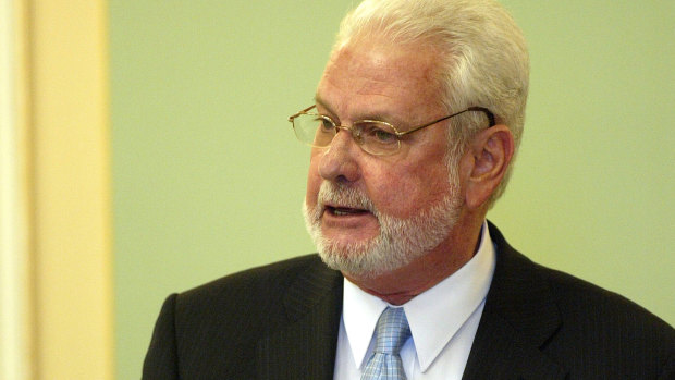 Mike Reynolds in Queensland Parliament in 2006.