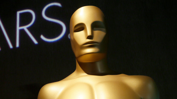 New controversy: an Oscars statue at the 91st Academy Awards Nominees Luncheon this month. 