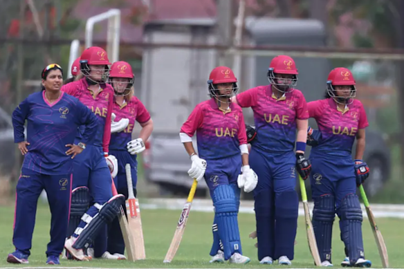 Leden van het T20 -team van de VAE.