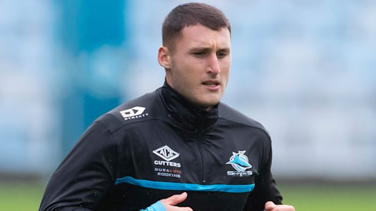 Bronson Xerri trains at PointsBet Stadium.