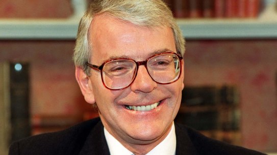 Former British prime minister John Major.