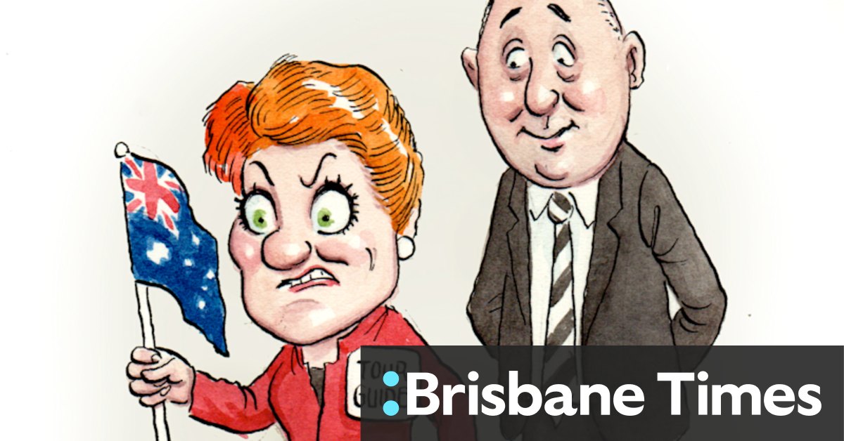 Pauline Hanson shows Clive Palmer's man around the Canberra bubble - Vimarsana News