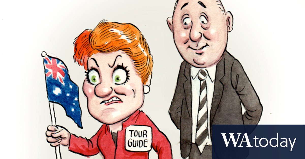 Pauline Hanson shows Clive Palmer's man around the Canberra bubble - Vimarsana News