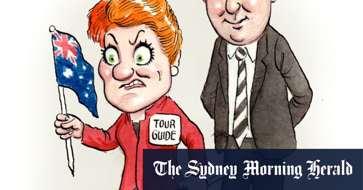 Pauline Hanson shows Clive Palmer's man around the Canberra bubble - Vimarsana News