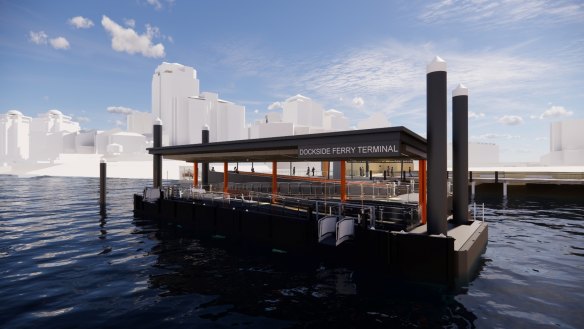 Dockside ferry terminal to come back on board after $17m upgrade