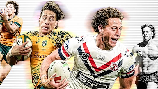 Roosters code-hopper Mark Nawaqanitawase.